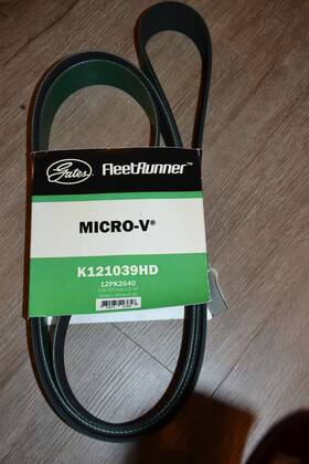 K121039hd Gates New Heavy Duty Micro-v Belt Fits 05-07 379 14.6l-l6