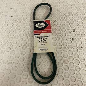 6752 Gates Powerrated Fhp V Belt 3/8 52 Model Green Drive