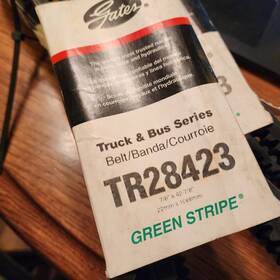 20a1075 Gates Tr28423 Accessory Drive Belt-truck And Bus V-belt Green Stripe