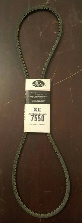 Gates Xl-7550 Xl 7550 Accessory Drive Belt High Capacity Standard V-belt Free Shipping