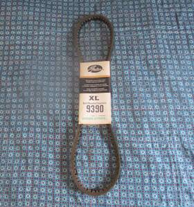 Gates Xl-9390 Nos Xl 9390 Green Stripe Drive Belt Various 1973 - 2007 Cars And Trucks