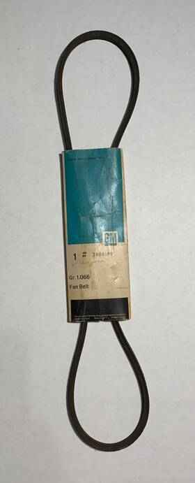 3986189 General Motors Nos 1964 Chevy Fan Belt With Ac 6 Cylinder Gm