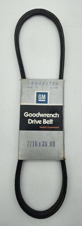 9433724 General Motors Gm Goodwrench Drive Belt