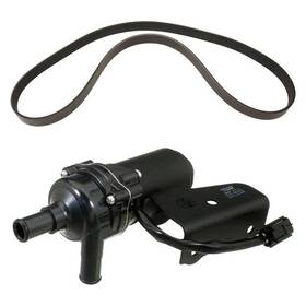 Bndl-120599 Genuine For Jaguar Vanden Plas 98-03 Engine Coolant Auxiliary Water Pump And Serpentine