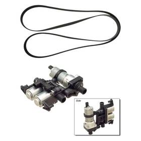 Bndl-120685 Genuine For Bmw 540i 97-03 Engine Coolant Auxiliary Water Pump And Serpentine Belt Kit
