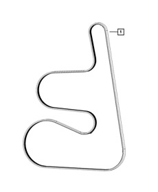 04627397ac Genuine Mopar Serpentine Belt