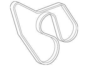 12569435 Gm Genuine Serpentine Belt