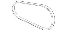 12622244 Gm Genuine Air Conditioning Compressor Belt