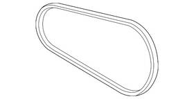12643517 Gm Genuine Vacuum Pump Belt