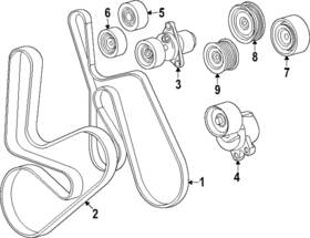 12685913 Gm Genuine F S Belt