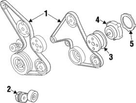 14090086 Gm Genuine Serpentine Belt