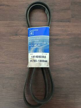 14092204 Gm Drive Belt Factory Oem 6 Ribs 1800mm Made In Canada