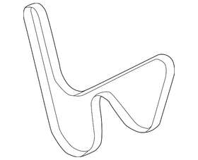 19244950 Gm Genuine V-ribbed Serpentine Belt
