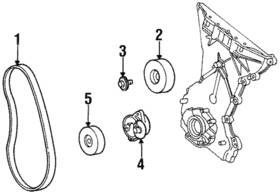 21008367 Gm Genuine Belt