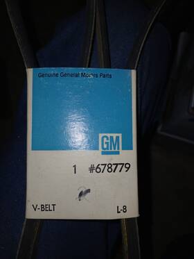 678779 Gm Genuine V Belt