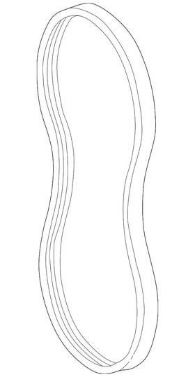 88984195 Gm Genuine Serpentine Belt