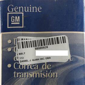 88986828 Gm Oem 5.7l Engine Serpentine Belt 1993 Commercial Chassis Fleetwood