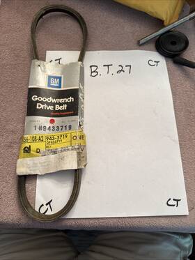 9433719 Gm Oem Genuine Nos Accessory Drive Belt 1985-1986 Chevrolet Astro 4.3l