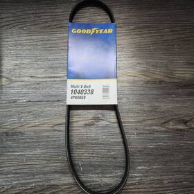 1040338 Goodyear Serpentine Belt 33.800 Inch 4-rib Multi V-belt Epdm