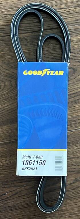 115.000 Goodyear 1061150 Serpentine Belt Inch 6-rib Multi V-belt Epdm