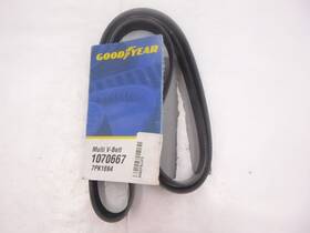 1070667 Goodyear Oem 66.7 Inch Serpentine Multi V-belt For2012-2015 Honda Civic
