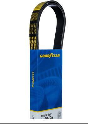 1080384 Goodyear Multi V-belt Serpentine Belt 8-rib 38.4 Inch Length New