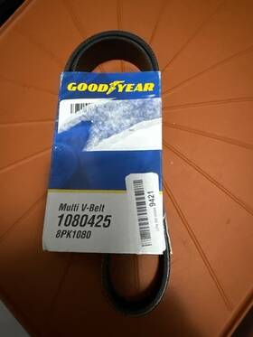 1080425 Goodyear Serpentine Belt 42.500 Inch 8-rib Multi V-belt Epdm