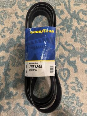 129.800 Goodyear 1081298 Serpentine Belt Inch 8-rib Multi V-belt