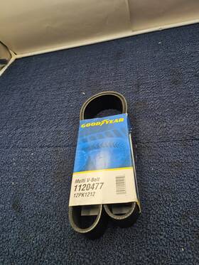 1120477 Goodyear Serpentine Belt 12 Ribs 47.7 In Effective Length Fits Kenworth