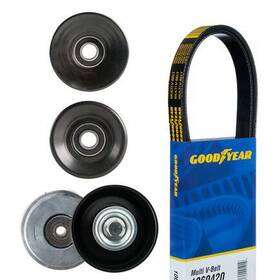 3049 Goodyear Belts Serpentine Belt Drive Component Kit For