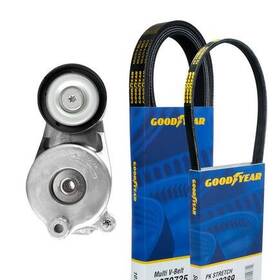 3304 Goodyear Belts Serpentine Belt Drive Component Kit For