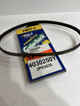 4030250y Goodyear Gatorback Serpentine Belt 4030250y. 3 Pk0635