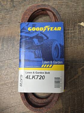 4lk720 Goodyear Belts Belt Lawn And Garden V 1/2 X 72in Tractor Brand New Fast
