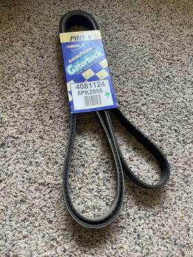 K081124hd Goodyear K081124 Gatorback 4081124 Serpentine Belt For T208512