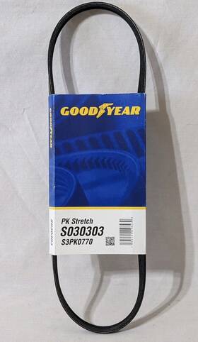 S030303 Goodyear Serpentine Belt-stretch To Fit Multi V-belt
