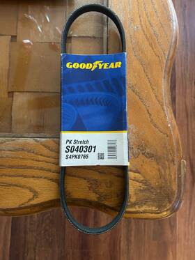 S040301 Goodyear Replacement Belts Pk Stretch Serpentine