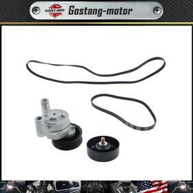 Gm1952790g Gostang Serpentine Belt Tensioner Pulley Kit For Chevy Silverado 1500 Gmc Yukon Cadillac
