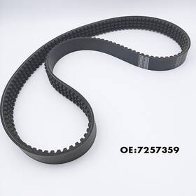 7257359 Haoqiautoparts Drive Belt For Bobcat S510 S530 S550 S570 S590 S595 T550 T590 T595