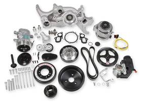Holley 090127029534 20-200 Premium Mid-mount Complete Accessory System- Gen V Lt Engines