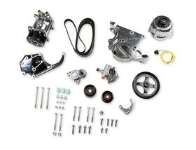 20-137p Holley Ls/lt Complete Accessory Drive Kit- Polished Finish