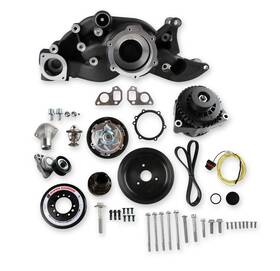 20-182bk Holley Premium Mid-mount Race Accessory System-black Finish