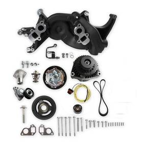 20-187bk Holley Mid-mount Race Accessory System- Black Finish