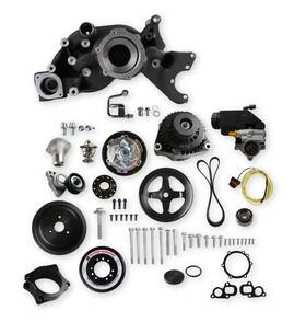 20-201bk Holley Premium Mid-mount Race Accessory System-black Finish