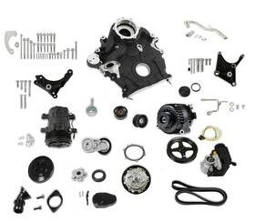 20-310bk Holley - Complete High Mount Accessory Drive Kit