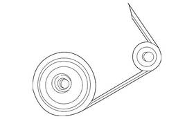 25212-23021 Hyundai Genuine Alternator Belt