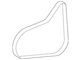 25212-2gpa0 Hyundai Genuine Serpentine Belt