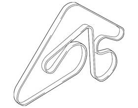 25212-3f360 Hyundai Genuine Serpentine Belt