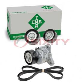 C780 Ina Us 24-58 Accessory Drive Belt Kit For 2008-2012 Dodge Caliber 1.8l 2.0l 2.4l L4 Ja
