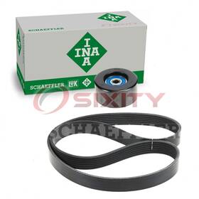 Ina Us Sx-3dbf Accessory Drive Belt Kit For 2013-2017 Nissan Tiida 1.6l L4 Belts Ow
