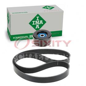 Sx-vhe9 Ina Us Accessory Drive Belt Kit For 2017 Nissan Kicks 1.6l L4 Belts Cooling Db
